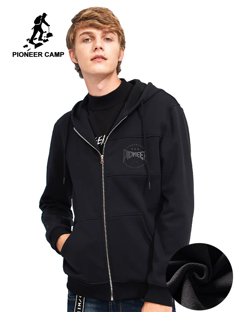 Pioneer Camp new fashion winter thick hoodies men brand clothing zipper fleece warm sweatshirts male 100% cotton AWY701217
Pioneer Camp new fashion winter thick hoodies men brand clothing zipper fleece warm sweatshirts male 100% cotton AWY701217