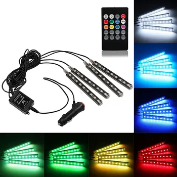 2019 Interior Decorative Atmosphere Neon Light Lamp LED Wireless Multi Color RGB Voice Sensor Sound music control Car Lighter
2019 Interior Decorative Atmosphere Neon Light Lamp LED Wireless Multi Color RGB Voice Sensor Sound music control Car Lighter