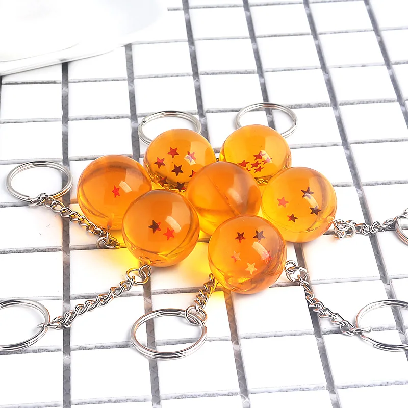 Cartoon Dragon Ball Z7 Star Keychain Goku Five-pointed Star Orange Dragon Ball Men Kids Cosplay jewelry Car keyring accessories
Cartoon Dragon Ball Z7 Star Keychain Goku Five-pointed Star Orange Dragon Ball Men Kids Cosplay jewelry Car keyring accessories