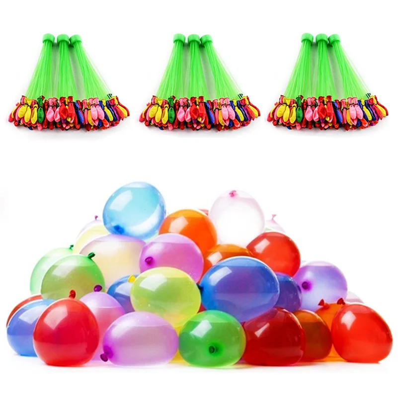 333Pcs Water Bombs Balloon Magic Filling Ballon Kits Kids Pool Toy Prank Game Summer Outdoor Beach Ball Toy Children Adult Party 
333Pcs Water Bombs Balloon Magic Filling Ballon Kits Kids Pool Toy Prank Game Summer Outdoor Beach Ball Toy Children Adult Party