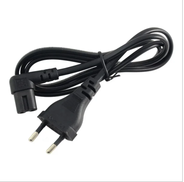CYDZ Europe 2pin Male to 90 Degree Right Angled IEC 320 C7 Power Supply Cord cable 1M
CYDZ Europe 2pin Male to 90 Degree Right Angled IEC 320 C7 Power Supply Cord cable 1M