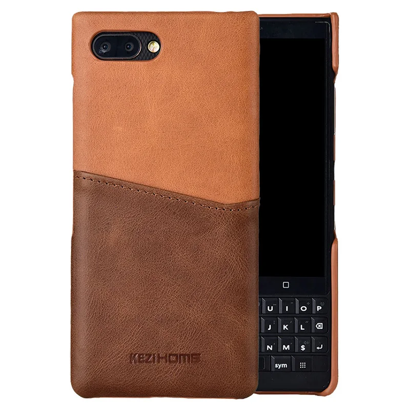 for BlackBerry KEY2 Case Two-Tone Vintage Insert Card Genuine Leather Back Shell Cover for BlackBerry KEY 2 Coque
for BlackBerry KEY2 Case Two-Tone Vintage Insert Card Genuine Leather Back Shell Cover for BlackBerry KEY 2 Coque