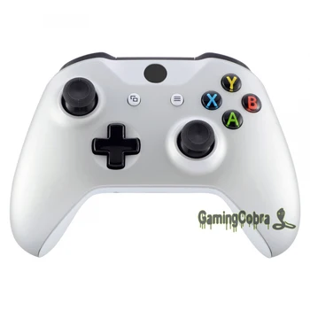 Silver Replacement Faceplate Cover, Soft Touch Grip Front Housing Shell for Xbox One S & for Xbox One X Controller - SXOFX04
Silver Replacement Faceplate Cover, Soft Touch Grip Front Housing Shell for Xbox One S & for Xbox One X Controller - SXOFX04