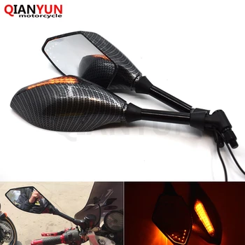 Universal 10 mm motorcycle LED turn signal rear view mirror side mirror For Yamaha FZ1 FAZER FZ6 FZ6R FZ8 XJ6 MT-07 MT-09 FZ-09
Universal 10 mm motorcycle LED turn signal rear view mirror side mirror For Yamaha FZ1 FAZER FZ6 FZ6R FZ8 XJ6 MT-07 MT-09 FZ-09