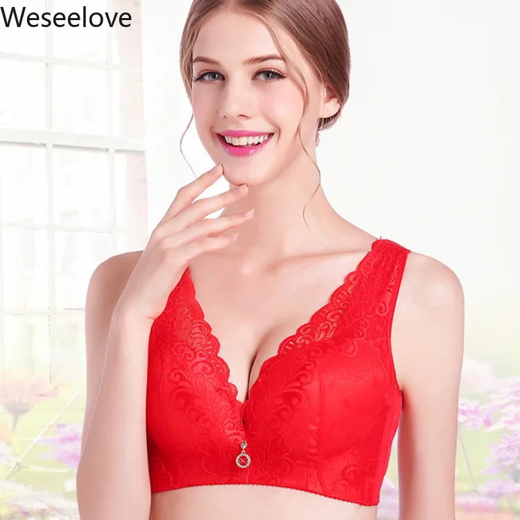 Weseelove No Rims Large Gathering Sexy Lingeries Women Bras Big Size Plus Size 115E 50E Thin Women's Soutien Gorge Underwear E25
Weseelove No Rims Large Gathering Sexy Lingeries Women Bras Big Size Plus Size 115E 50E Thin Women's Soutien Gorge Underwear E25