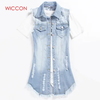 Summer 2020 New Women Korean Version Of Large Size Cowboy Jacket Fashion Tassel Ladies Denim Sleeveless Vest Jackets
Summer 2020 New Women Korean Version Of Large Size Cowboy Jacket Fashion Tassel Ladies Denim Sleeveless Vest Jackets