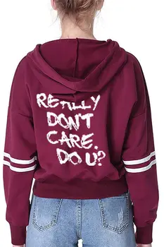 Women's Long Sleeve Hoodie Sweatshirt Street Style Sports And Leisure Hooded Jumper Pullover Crop Tops Shirts
Women's Long Sleeve Hoodie Sweatshirt Street Style Sports And Leisure Hooded Jumper Pullover Crop Tops Shirts