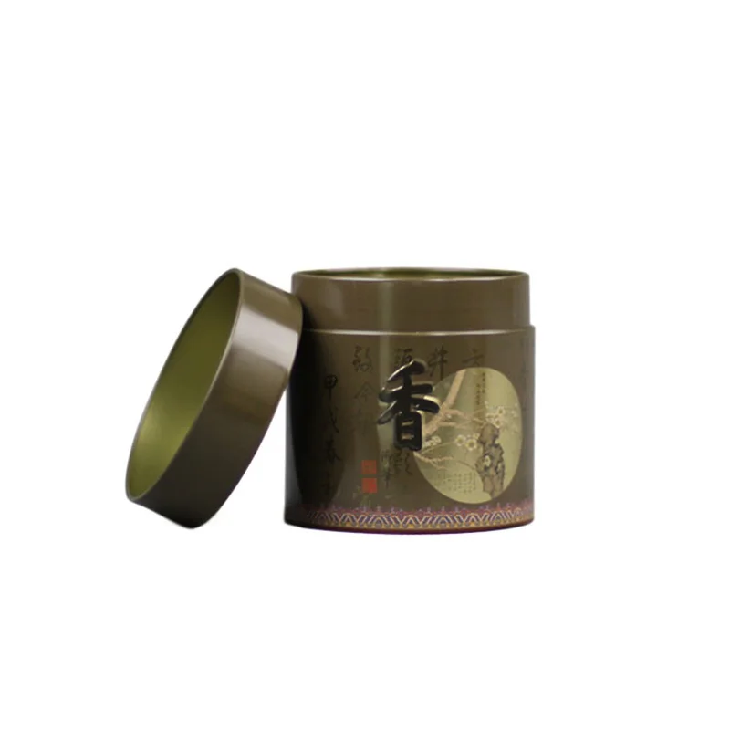 Xin Jia Yi упаковочная металлическая коробка для чая Круглый коллекционный