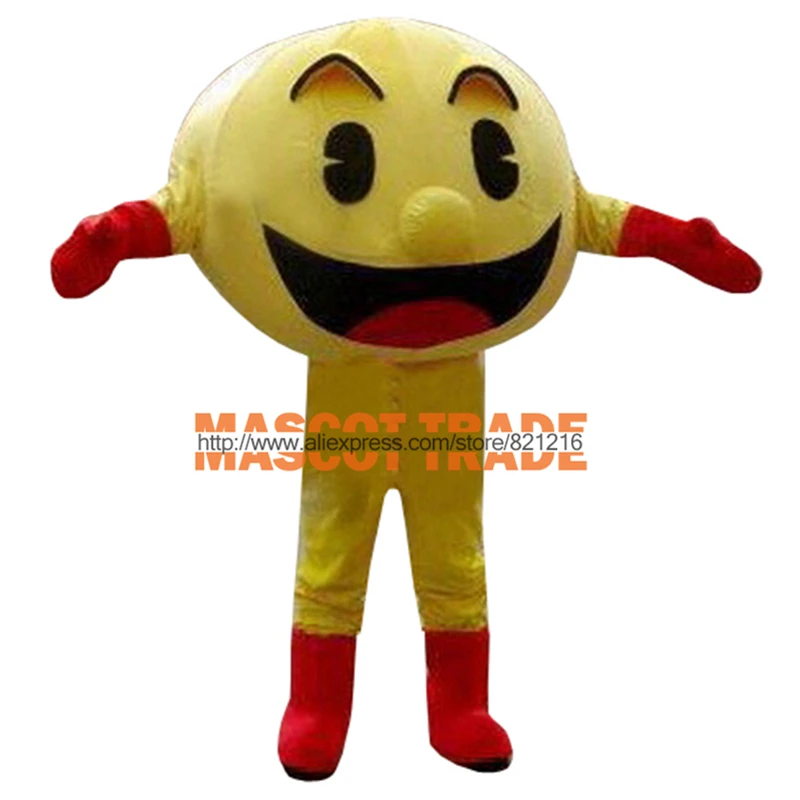 Pac Man Mascot Costume Adult Size Fancy Dress Cartoon Costumes EMS Free Shipping
Pac Man Mascot Costume Adult Size Fancy Dress Cartoon Costumes EMS Free Shipping