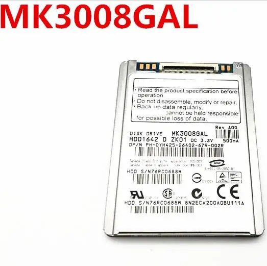 1.8" 30GB MK3008GAL 4200RPM CE/ZIF/PATA Hard Disk Drive FOR IPOD VIDEO CLASSIC LAPTOP replace HS030GB MK4009GAL
1.8" 30GB MK3008GAL 4200RPM CE/ZIF/PATA Hard Disk Drive FOR IPOD VIDEO CLASSIC LAPTOP replace HS030GB MK4009GAL
