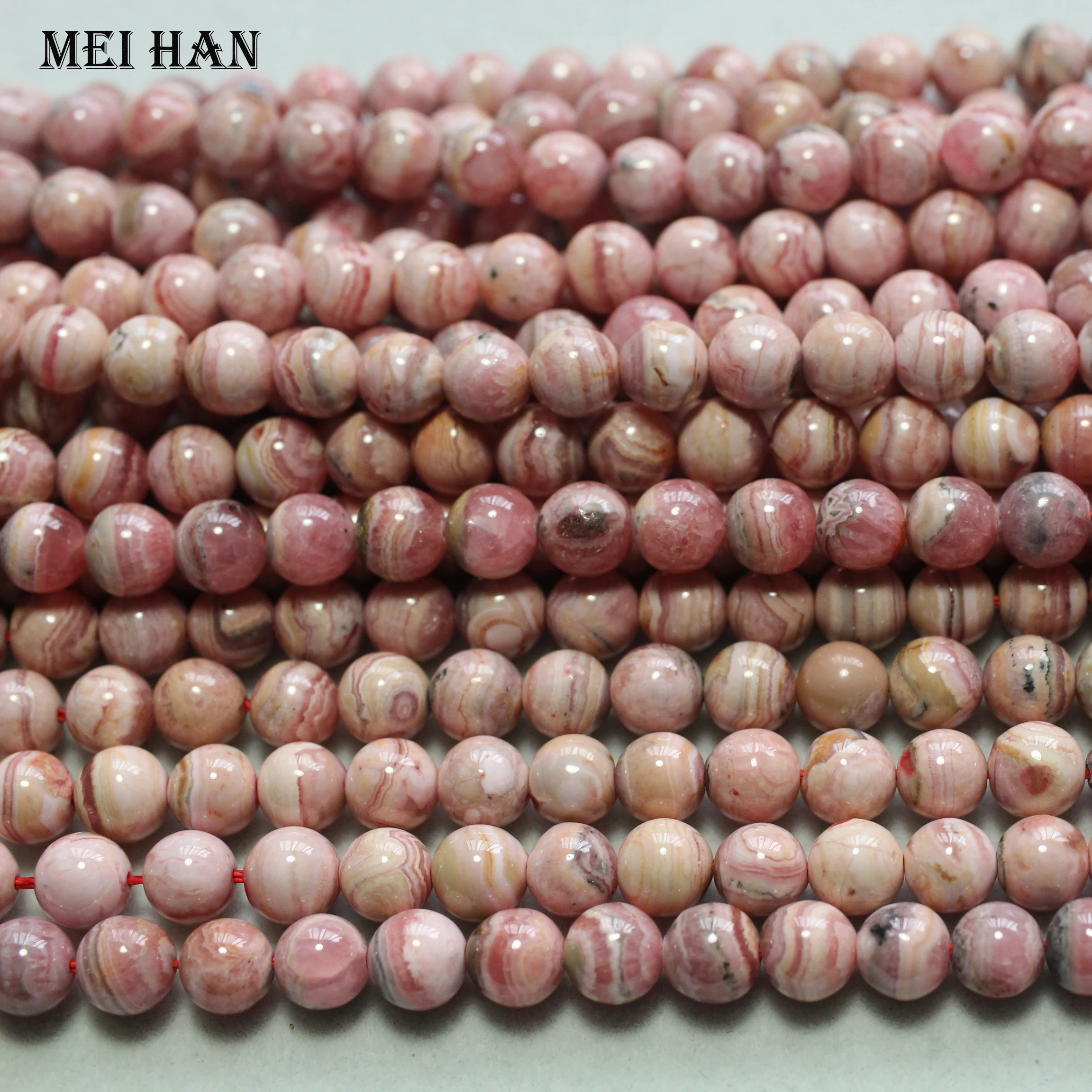 Meihan wholesale 7-7.5mm (55 beads/set/37g) natural rhodochrosite smooth round loose beads stone wholesale
Meihan wholesale 7-7.5mm (55 beads/set/37g) natural rhodochrosite smooth round loose beads stone wholesale