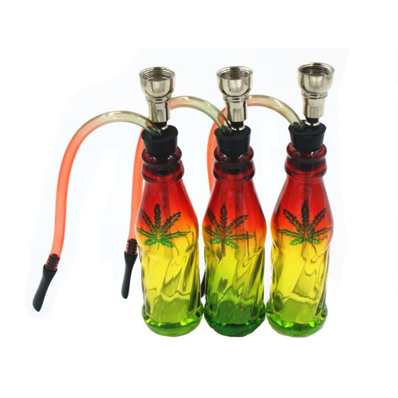 Мода красиво красочные трубы для воды арабский кальян Бар стеклянная трубка