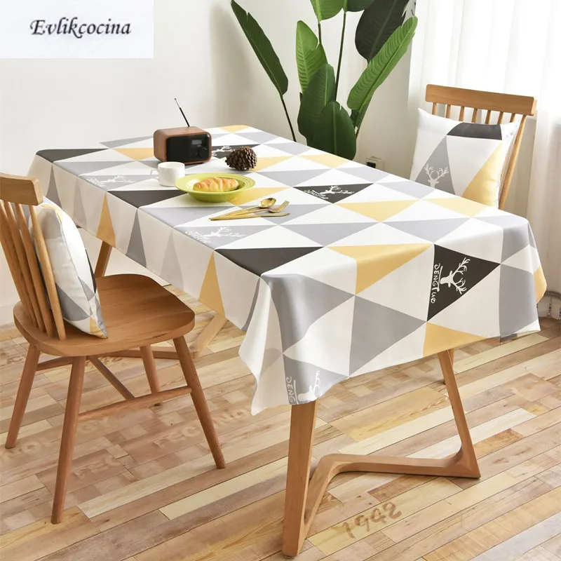 Free Shipping Yellow Triangels Deer Tablecloth Tafel Hoes Nappe Impermeable De Dining Table Cover Kitchen Home Decor Mantel Mesa
Free Shipping Yellow Triangels Deer Tablecloth Tafel Hoes Nappe Impermeable De Dining Table Cover Kitchen Home Decor Mantel Mesa