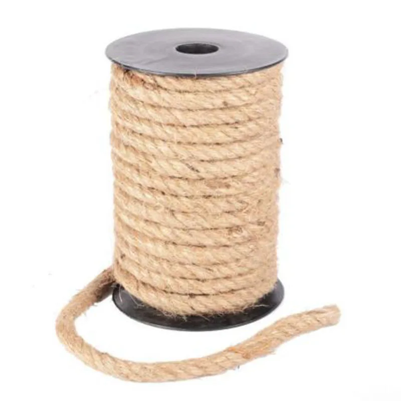 Shank Craft Decoration Climing Accessory String Cord Fashion Handwork Jute Rope 10M Natural Twine High Quality
Shank Craft Decoration Climing Accessory String Cord Fashion Handwork Jute Rope 10M Natural Twine High Quality