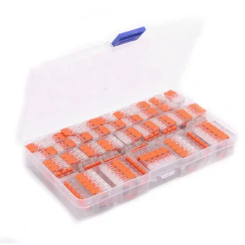 75pcs Fast hard wire and soft wire connection terminal stitch connector wire 2 3 5 pole cable clip
75pcs Fast hard wire and soft wire connection terminal stitch connector wire 2 3 5 pole cable clip
