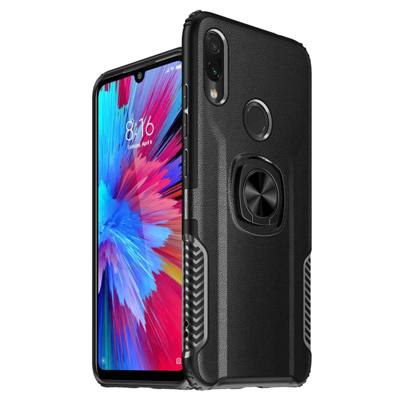 Global Version For Xiaomi Redmi Note 7 Note7 Case Hard TPU Leather Silicone Armor Cover Redmi Note 7Pro Finger Ring Holder Case
Global Version For Xiaomi Redmi Note 7 Note7 Case Hard TPU Leather Silicone Armor Cover Redmi Note 7Pro Finger Ring Holder Case