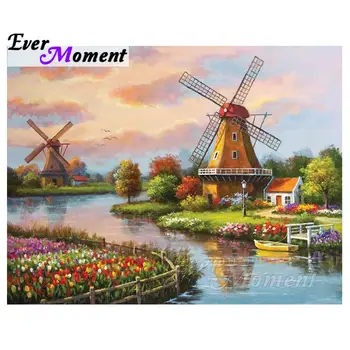 Ever Moment Diamond Painting Windmill Village Country River Garden Picture Mosaic Diamond Embroidery Rhinestone Handmade S2F161
Ever Moment Diamond Painting Windmill Village Country River Garden Picture Mosaic Diamond Embroidery Rhinestone Handmade S2F161