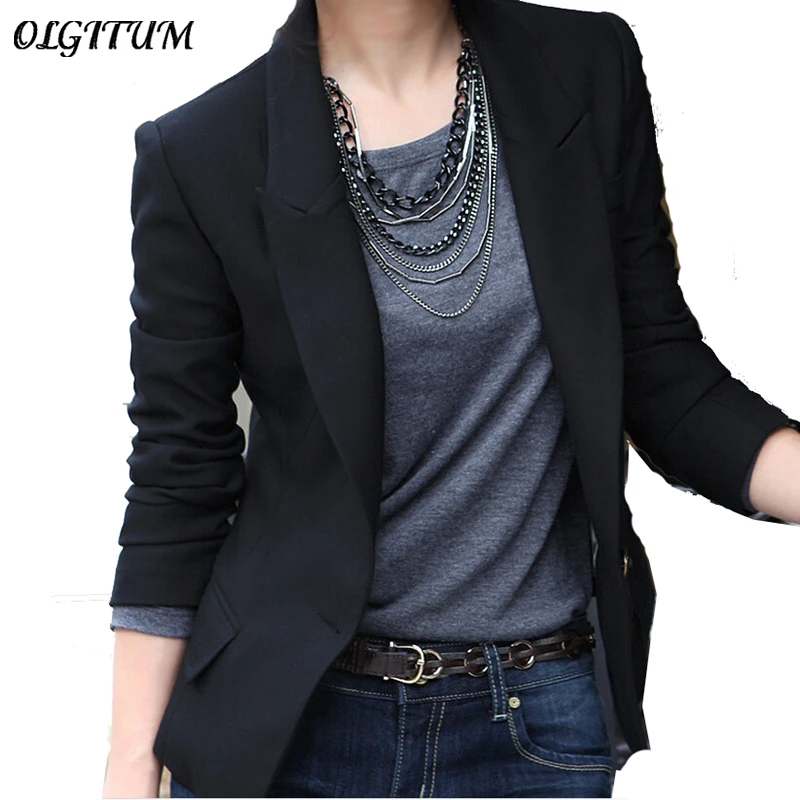 2019 New Ladies Slim Small Suit Korean Large Size Long Sleeve Wild Small Suit Jacket High-Quality business attire Office style
2019 New Ladies Slim Small Suit Korean Large Size Long Sleeve Wild Small Suit Jacket High-Quality business attire Office style