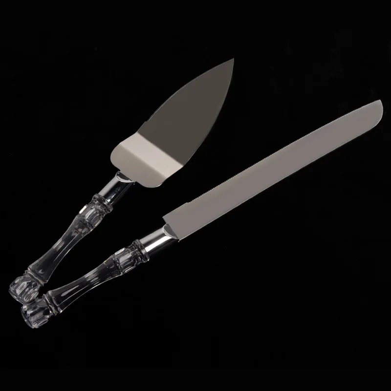 2PC Hollow drill handle wedding Cake Knife Silver Cake Shovel Dessert Stainless Steel Wedding Party Cake Knife Server Set Knifes
2PC Hollow drill handle wedding Cake Knife Silver Cake Shovel Dessert Stainless Steel Wedding Party Cake Knife Server Set Knifes