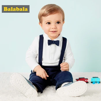 Baby Boys Clothing Set Casual Spring Autumn Long-Sleeve T-shirt + Bib Pants Soft Simple Bow Design Boy Kids Suits Infant Suit 20
Baby Boys Clothing Set Casual Spring Autumn Long-Sleeve T-shirt + Bib Pants Soft Simple Bow Design Boy Kids Suits Infant Suit 20