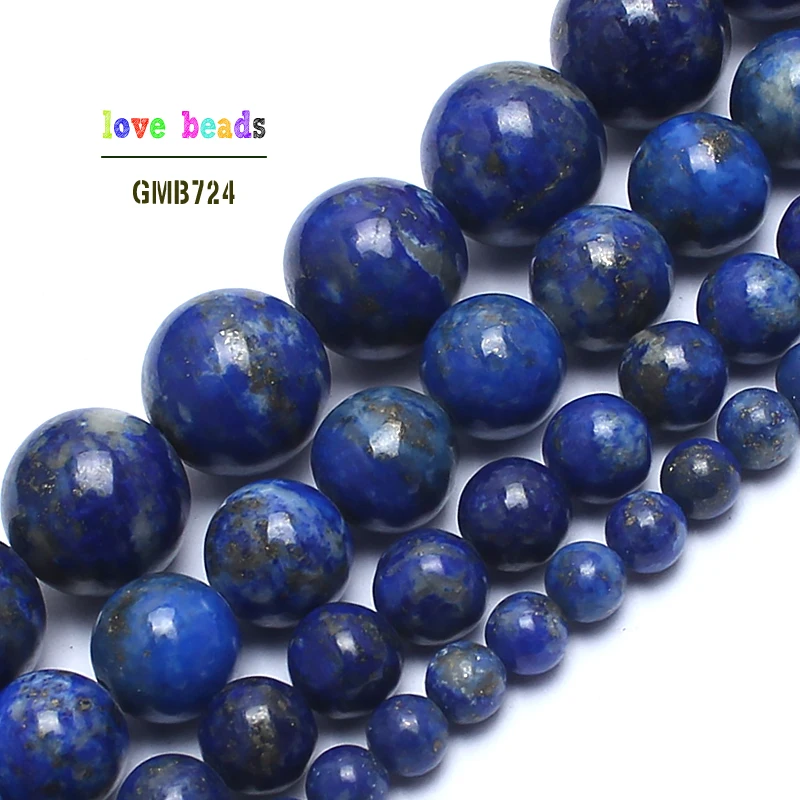 AA Natural Lapis Lazuli Stone Beads for Jewelry Making Diy Beads Bracelet Necklace 4/6/8/10mm Round Loose Beads 15 inches
AA Natural Lapis Lazuli Stone Beads for Jewelry Making Diy Beads Bracelet Necklace 4/6/8/10mm Round Loose Beads 15 inches