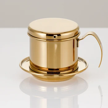Stainless Steel Taper Type Coffee Dripper Mesh Filter Cafe Gold Paperless Home Kitchen Coffee Shop Coffee Brewing Helper 1set
Stainless Steel Taper Type Coffee Dripper Mesh Filter Cafe Gold Paperless Home Kitchen Coffee Shop Coffee Brewing Helper 1set
