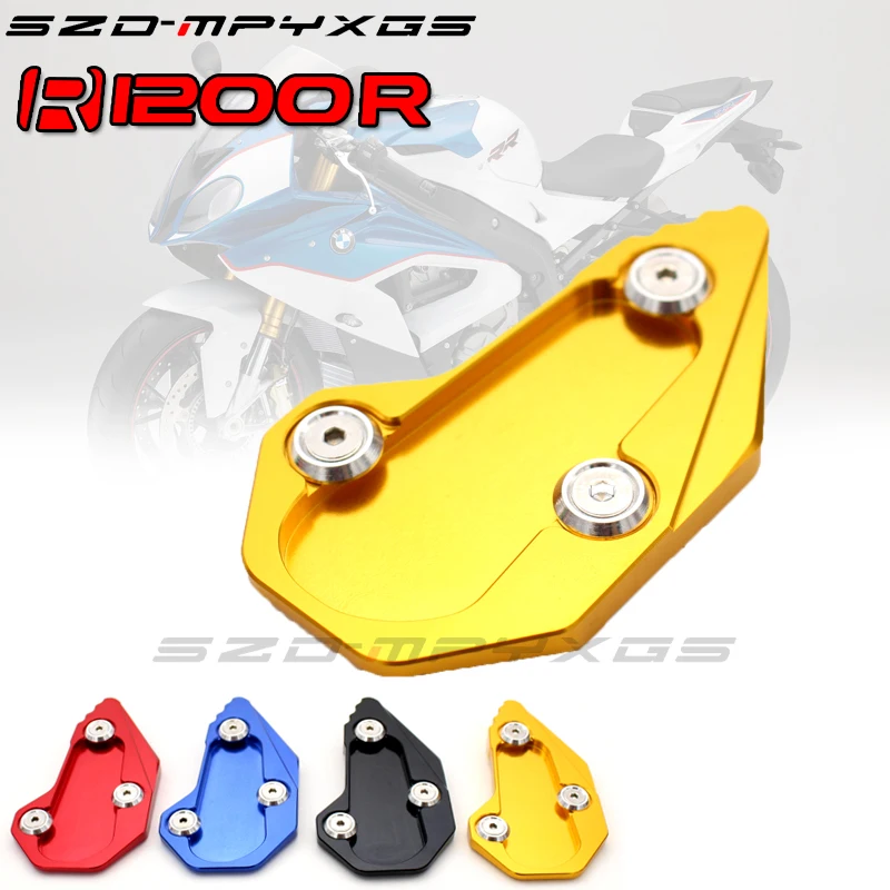 For BMW R1200R R1200RS 2015 2016 2017 2018 Motorcycle CNC Kickstand Foot Side Stand Extension Pad Support Plate Enlarge Stand
For BMW R1200R R1200RS 2015 2016 2017 2018 Motorcycle CNC Kickstand Foot Side Stand Extension Pad Support Plate Enlarge Stand