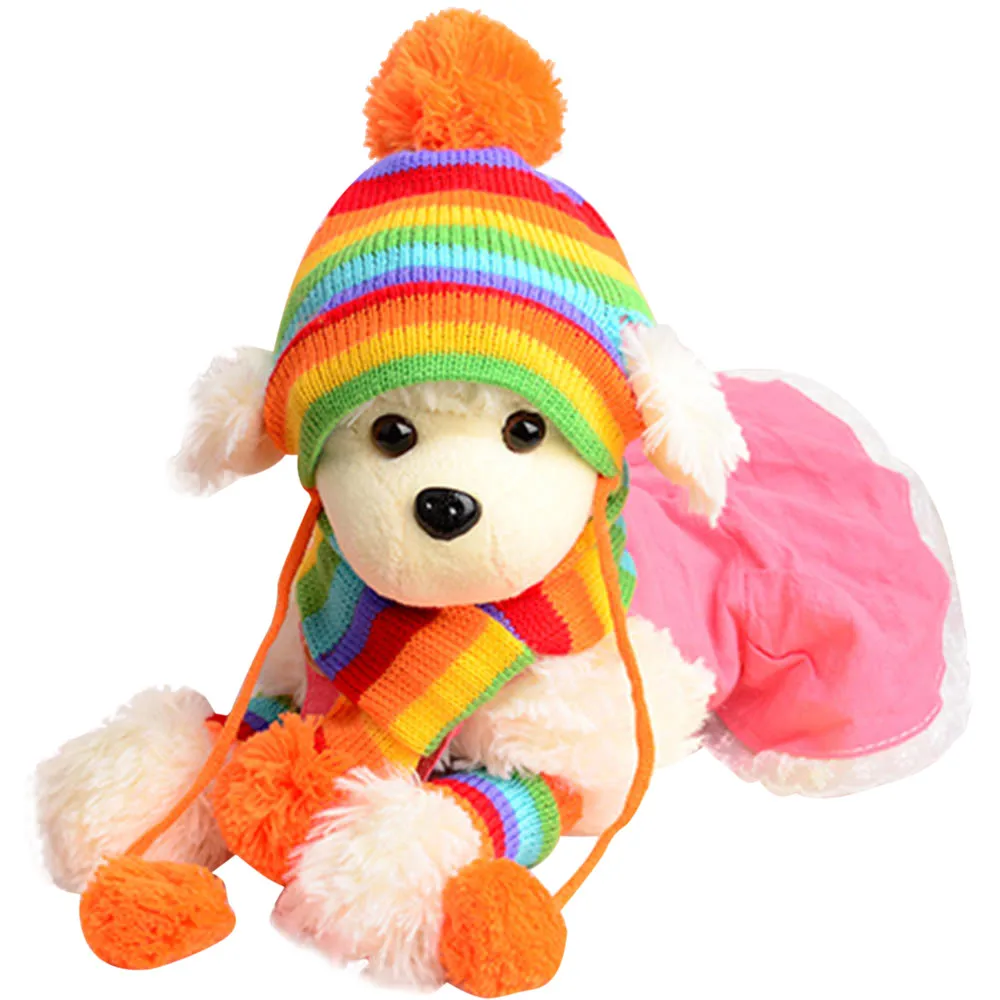 Transer Disfraz Perro Set Pets Pet Dog Striped Wool Puppy Pet Accessories Fashion Cats Hats Scarf Socks Warm 18 Dec19
Transer Disfraz Perro Set Pets Pet Dog Striped Wool Puppy Pet Accessories Fashion Cats Hats Scarf Socks Warm 18 Dec19