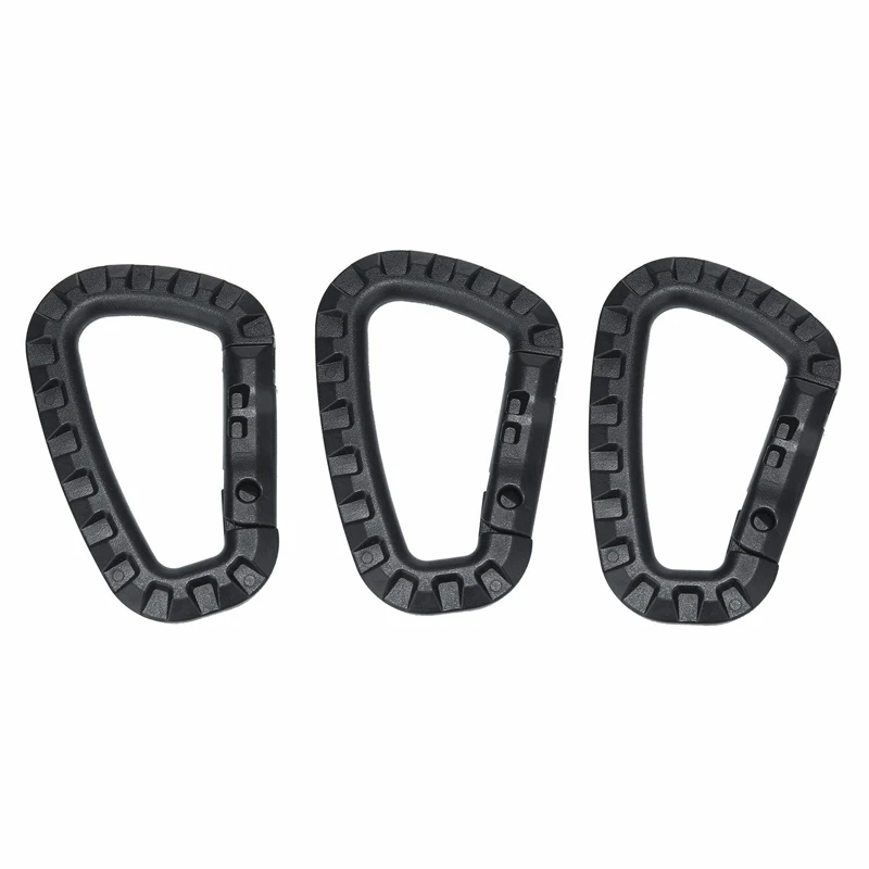 Lightweight medium-sized tactical outdoor plug-in plastic steel hanging key nylon carabiner
Lightweight medium-sized tactical outdoor plug-in plastic steel hanging key nylon carabiner