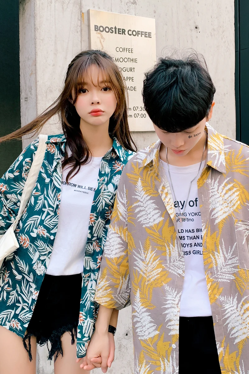 New Short-sleeved Shirt with Broken Flowers for Men and Women on Seaside Holiday in Summer of 2019-320
New Short-sleeved Shirt with Broken Flowers for Men and Women on Seaside Holiday in Summer of 2019-320