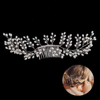 FORSEVEN Floral Hair Combs Vintage Silver Color Crystal Head Piece Wedding Tiaras Hair Accessories Headpiece Hair Jewelry JL
FORSEVEN Floral Hair Combs Vintage Silver Color Crystal Head Piece Wedding Tiaras Hair Accessories Headpiece Hair Jewelry JL