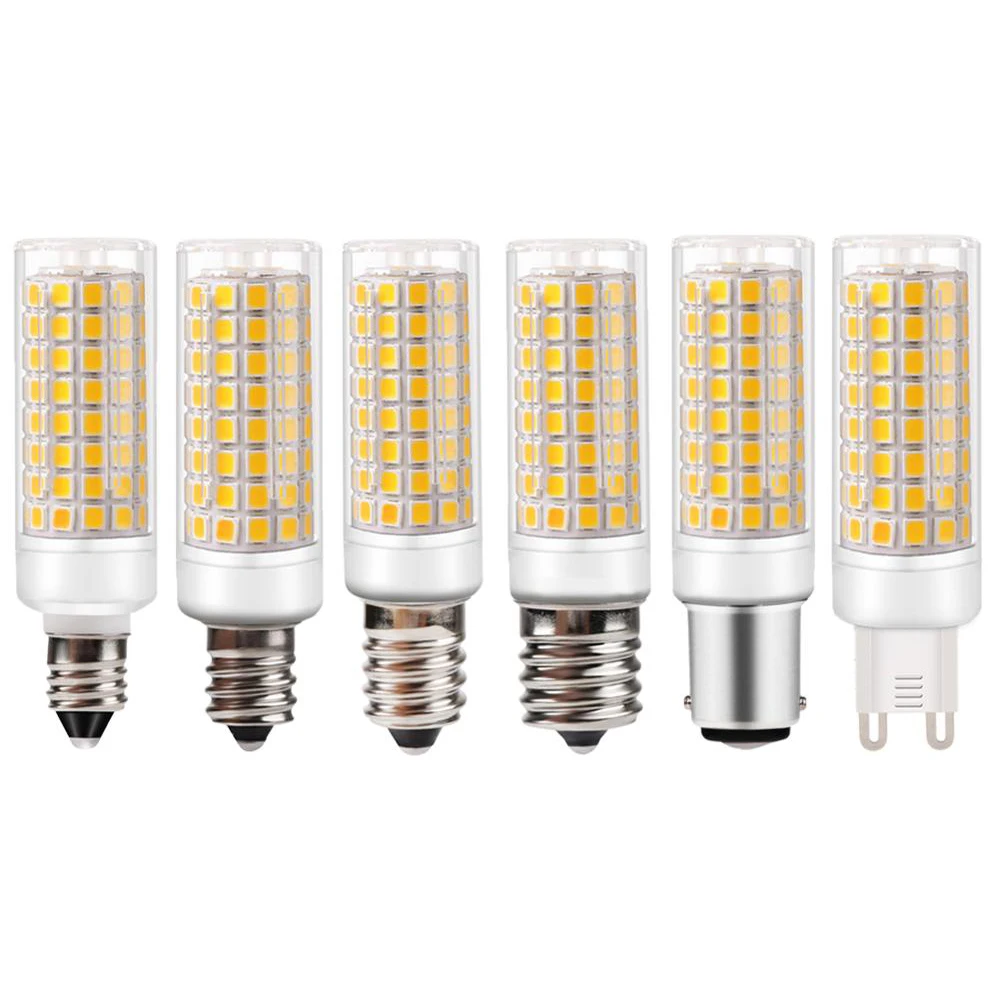 Mini Dimmable Ceramic LED Light Bulb G9 E11 E12 E14 BA15D E17 10W AC 110V US Standard Light Bulb Replace Halogen for Chandelier
Mini Dimmable Ceramic LED Light Bulb G9 E11 E12 E14 BA15D E17 10W AC 110V US Standard Light Bulb Replace Halogen for Chandelier
