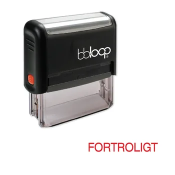 BBloop Danish Language "FORTROLIGT" Self-Inking Stamp, Rectangular, Laser Engraved, RED
BBloop Danish Language "FORTROLIGT" Self-Inking Stamp, Rectangular, Laser Engraved, RED