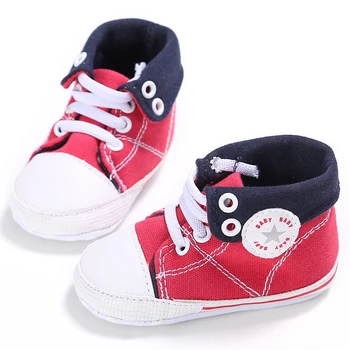 Baby Firstwalker Shoes Canvas Big Star Jeans Toddler Blue Red Pattern Soft sole Hitop Sports Baby Shoes
Baby Firstwalker Shoes Canvas Big Star Jeans Toddler Blue Red Pattern Soft sole Hitop Sports Baby Shoes