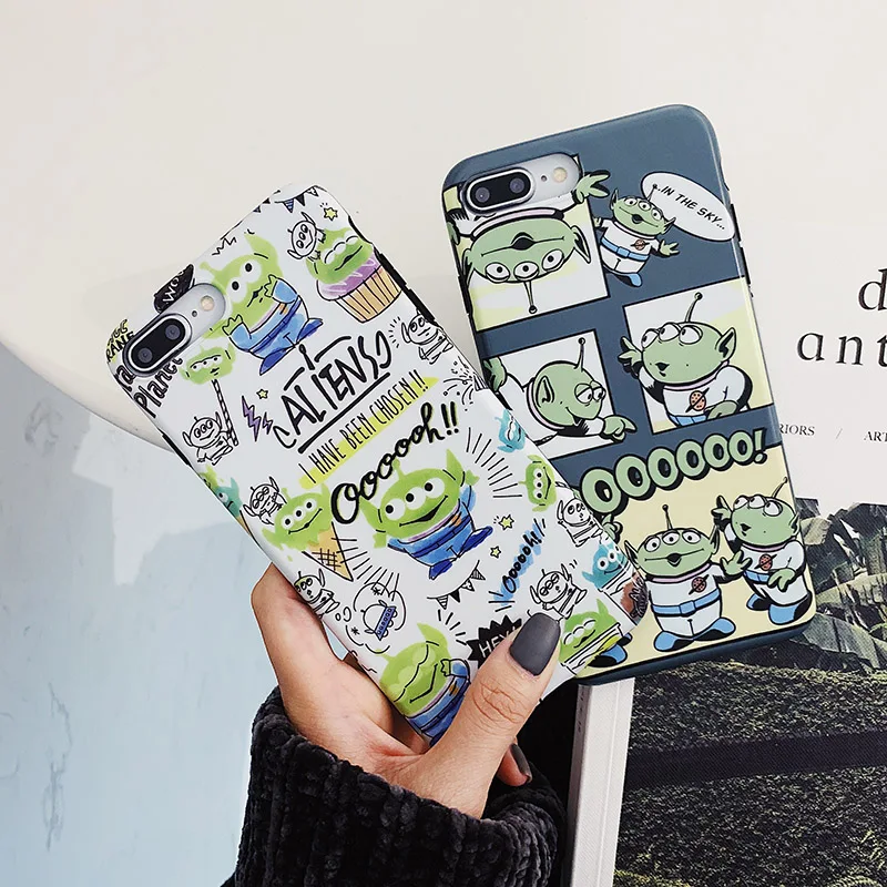 Cartoon Toy Story Phone Case For iPhone 6 6s 7 8 Plus X XS MAX XR cuteThree Eyes Alien matte IMD Silicone backcover
Cartoon Toy Story Phone Case For iPhone 6 6s 7 8 Plus X XS MAX XR cuteThree Eyes Alien matte IMD Silicone backcover
