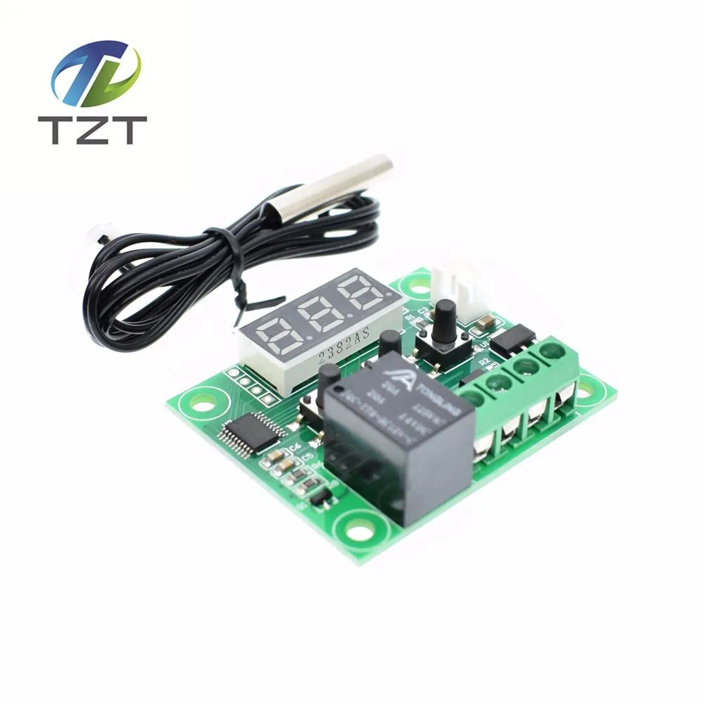 5PCS W1209 DC 12V heat cool temp thermostat temperature control switch temperature controller thermometer thermo controller
5PCS W1209 DC 12V heat cool temp thermostat temperature control switch temperature controller thermometer thermo controller