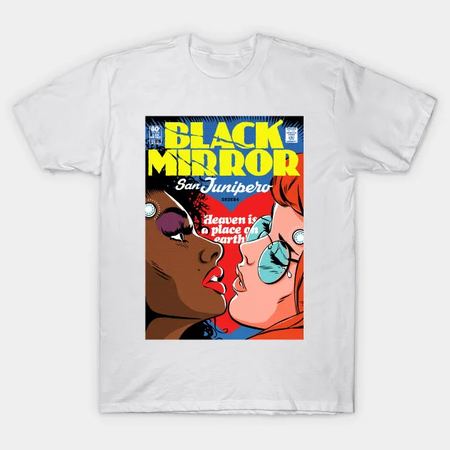 fashion summer Black Mirror San Junipero Tee short sleeve women men DIY T-Shirt cmt
fashion summer Black Mirror San Junipero Tee short sleeve women men DIY T-Shirt cmt