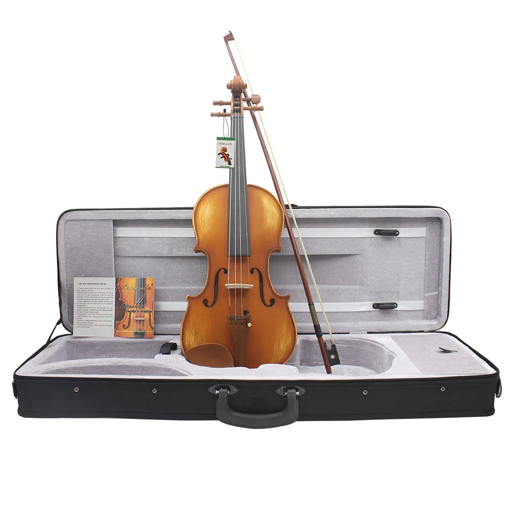 4/4 jujube solid wood violin with tuner bow string case rosin combination Free Shipping
4/4 jujube solid wood violin with tuner bow string case rosin combination Free Shipping
