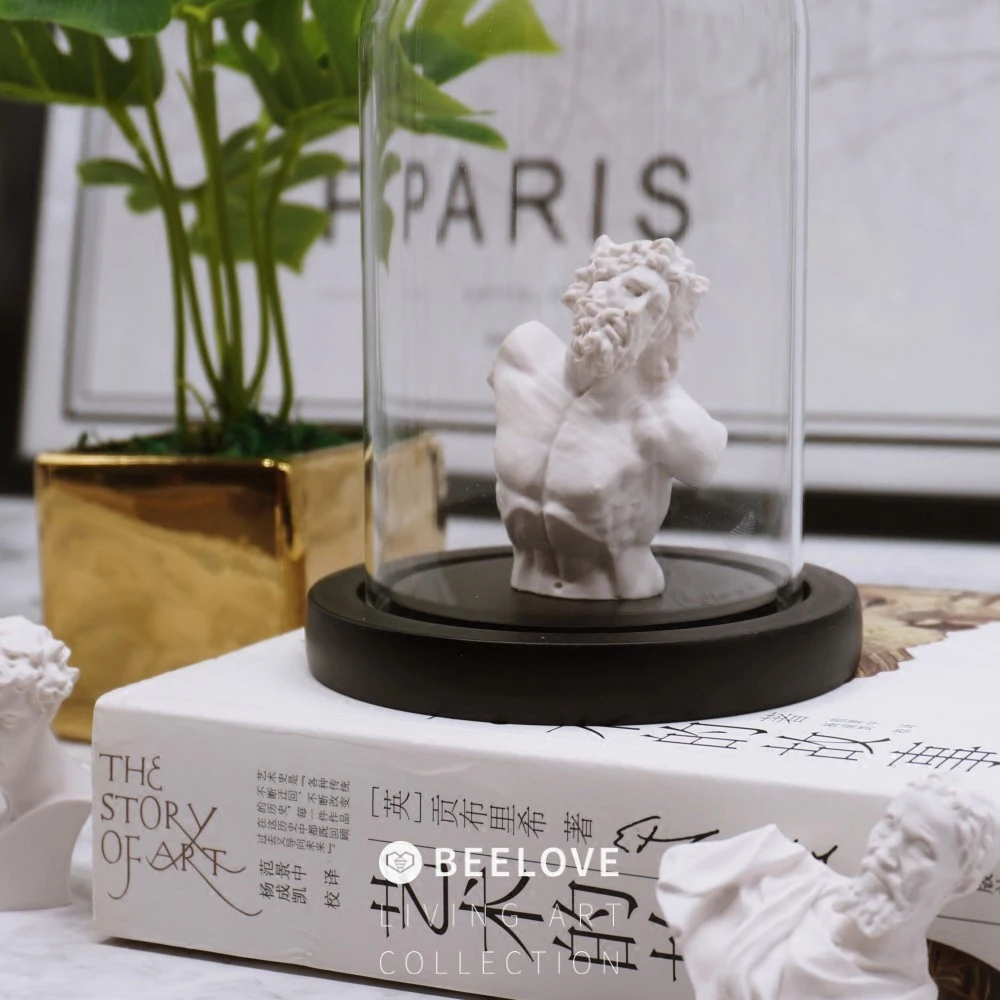 Ancient Greek mythology art student sketch plaster sculpture transparent landscape glass cover decorative eternal flower vase
Ancient Greek mythology art student sketch plaster sculpture transparent landscape glass cover decorative eternal flower vase