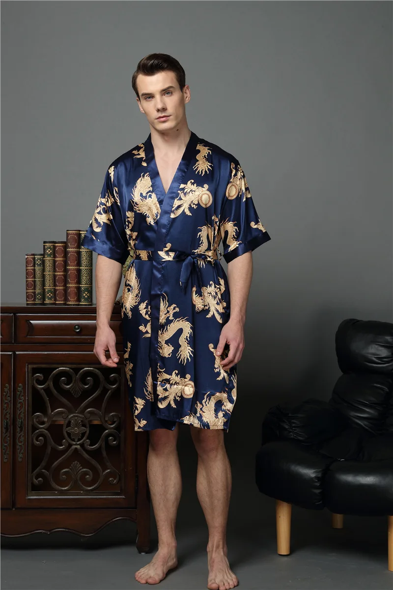 men's dragon robe