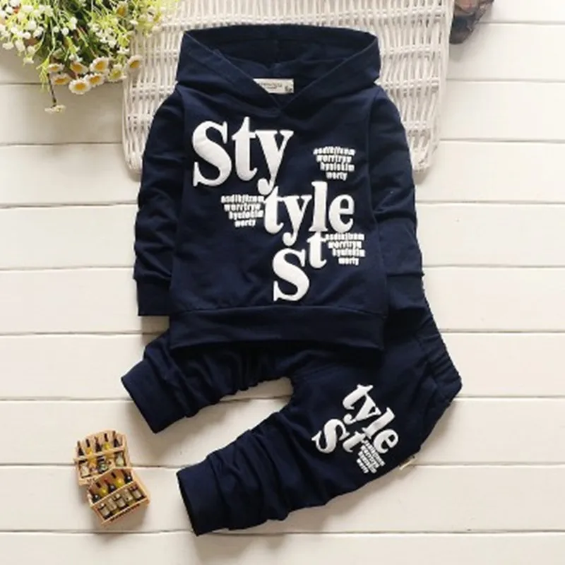 Baby Boy Set Warm Letter Hoodie + Elastic Trousers baby Boy Sportswear Kids Child Set for boy 2 pcs clothing set
Baby Boy Set Warm Letter Hoodie + Elastic Trousers baby Boy Sportswear Kids Child Set for boy 2 pcs clothing set
