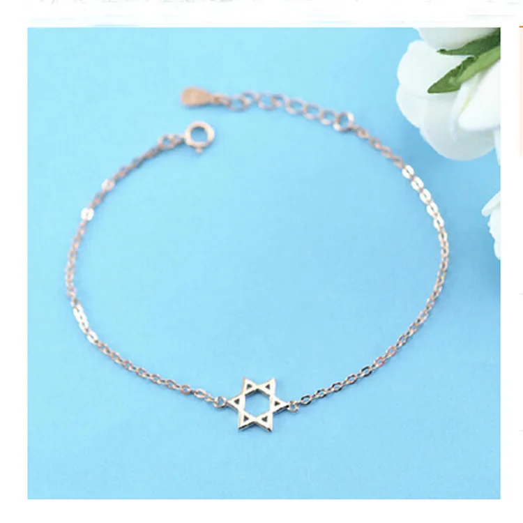 Brand Fashion 925 Sterling Silver David Star Bracelets For Women New Designer S925 Charms Bracelets Bijoux Wholesale
Brand Fashion 925 Sterling Silver David Star Bracelets For Women New Designer S925 Charms Bracelets Bijoux Wholesale