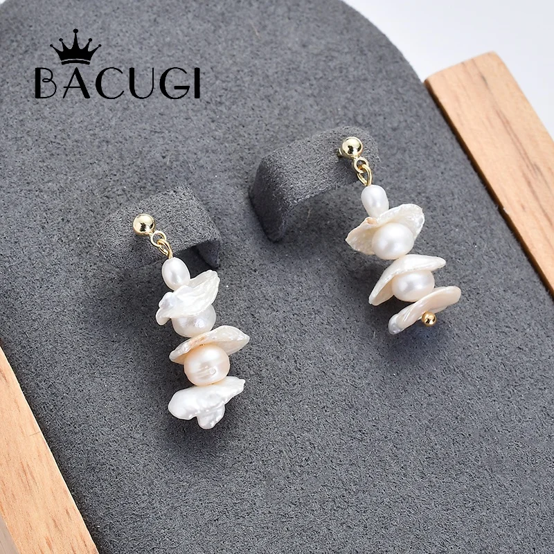 2019 New Irregular Square Natural Freshwater Pearl Long Earrings for Women Girl Party
2019 New Irregular Square Natural Freshwater Pearl Long Earrings for Women Girl Party