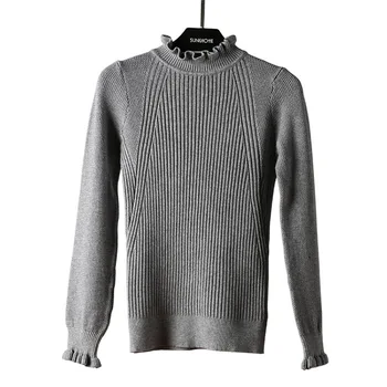 Good quality turtleneck sweater female pullover knitwear tops autumn winter pull femme hiver elastic Jumper Long Sleeve Sweaters
Good quality turtleneck sweater female pullover knitwear tops autumn winter pull femme hiver elastic Jumper Long Sleeve Sweaters