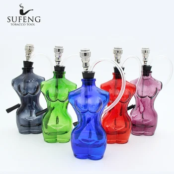 New creative glass hookah bottle, 160mm high personality fashion model hookah bottle, multi-color choice, free delivery
New creative glass hookah bottle, 160mm high personality fashion model hookah bottle, multi-color choice, free delivery