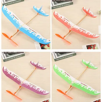 DIY Assembly Model Aircraft Kids Toy Hand Throw Flying Glider Planes Toys For Children Rubber Band Flying Glider Plane Toys Game
DIY Assembly Model Aircraft Kids Toy Hand Throw Flying Glider Planes Toys For Children Rubber Band Flying Glider Plane Toys Game