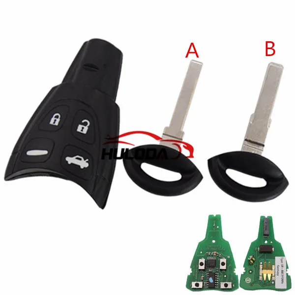 For opel SAAB 4 button remote key With PCF7946AT Chip and 433Mhz FCCID: LTQSAAM433TX Car model: CAN:3659-saam433n11042
For opel SAAB 4 button remote key With PCF7946AT Chip and 433Mhz FCCID: LTQSAAM433TX Car model: CAN:3659-saam433n11042