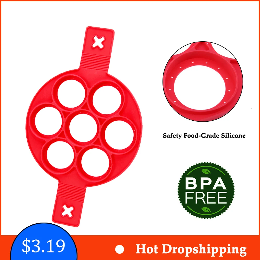 Dropshipping Nonstick Cooking Tool Egg Ring Maker Egg Silicone Mold Pancake Cheese Egg Cooker Pan Flip Kitchen Baking Accessorie
Dropshipping Nonstick Cooking Tool Egg Ring Maker Egg Silicone Mold Pancake Cheese Egg Cooker Pan Flip Kitchen Baking Accessorie