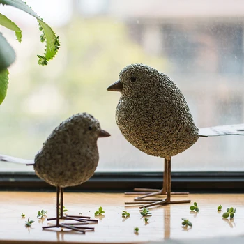 Bird Decoration Desktop Garden Courtyard Wrought Iron Resin Vintage Retro American Village
Bird Decoration Desktop Garden Courtyard Wrought Iron Resin Vintage Retro American Village
