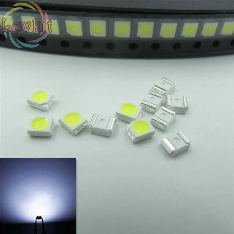 500pcs PLCC-2 1210 3528 SMD LED White light-emitting diodes 3.0-3.2V High quality SMD/SMT Chip lamp beads Hot SALE
500pcs PLCC-2 1210 3528 SMD LED White light-emitting diodes 3.0-3.2V High quality SMD/SMT Chip lamp beads Hot SALE